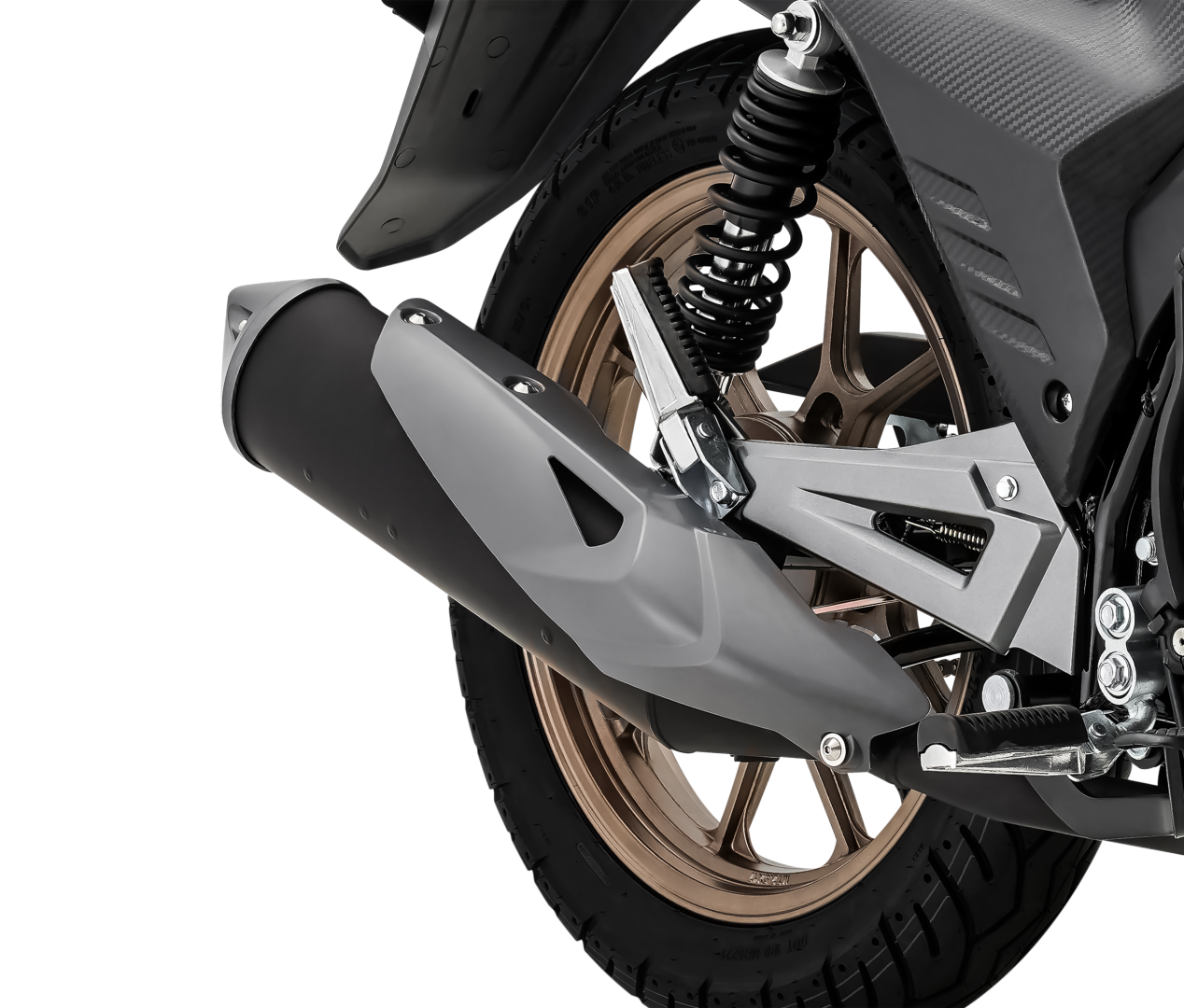 Sistema de escape con protección térmica